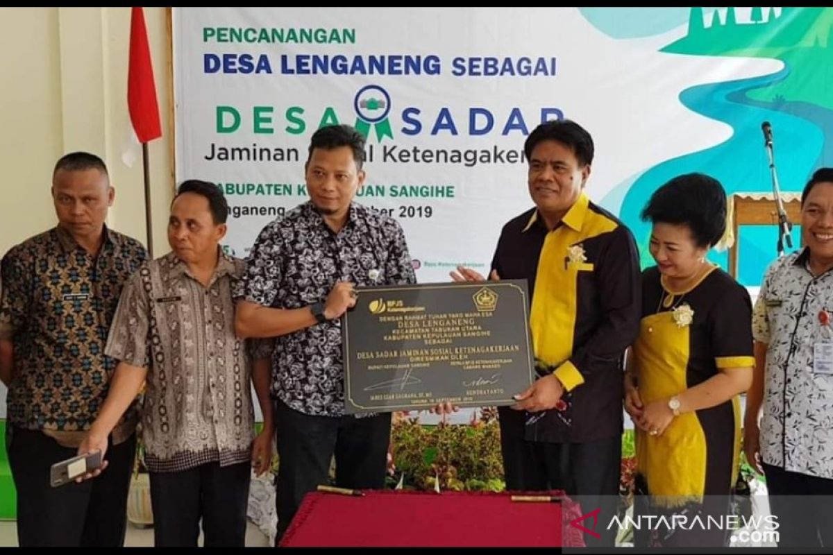 Lenganeng desa pertama menjaminkan pekerja informal dalam APBD Desa