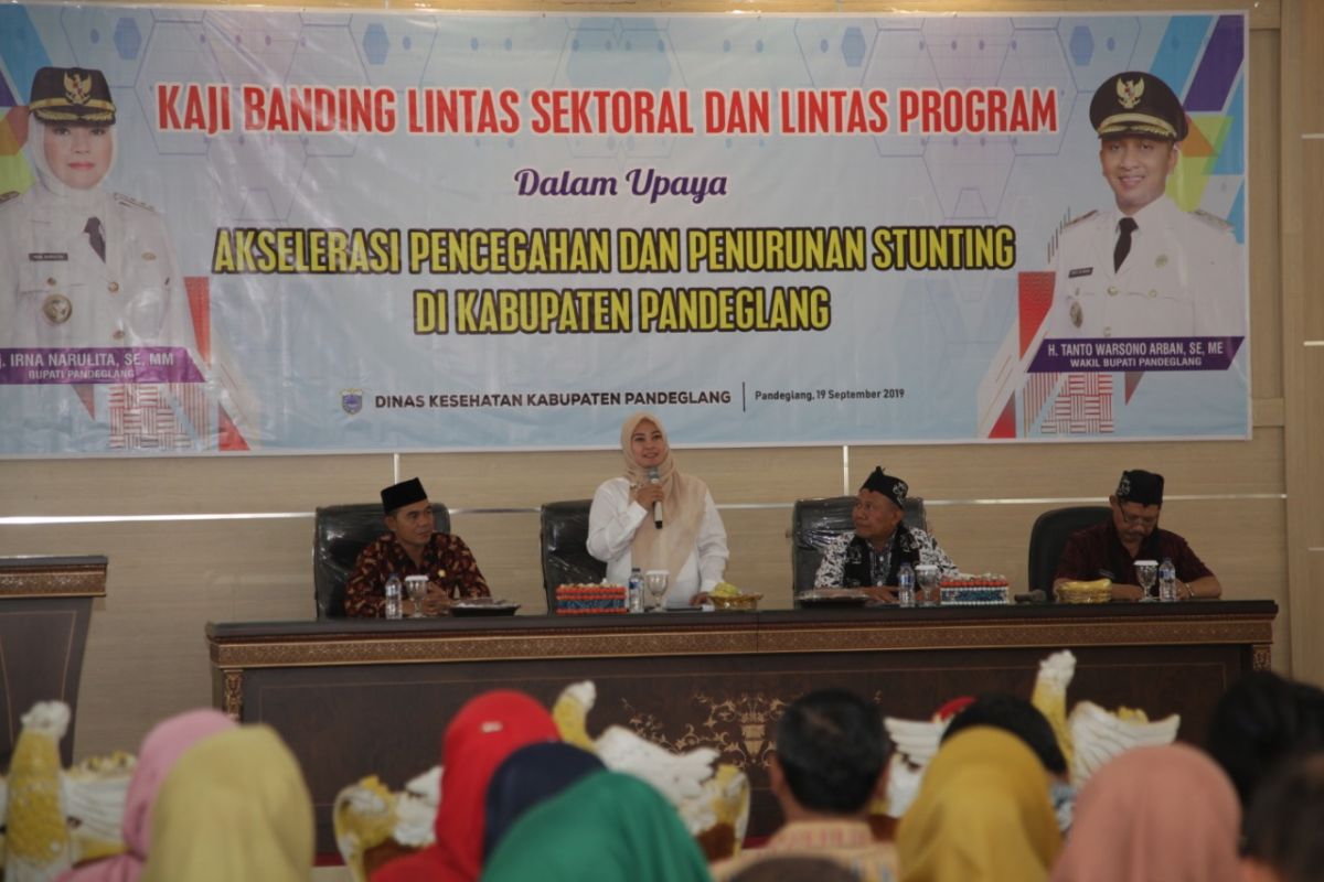 Kabupaten Banyumas kaji banding pengentasan stunting ke Pandeglang