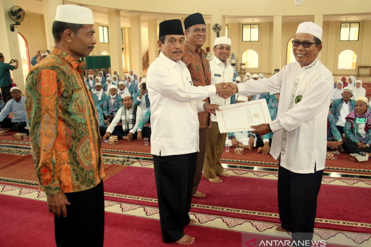 Syukuran jemaah haji Sijunjung dihadiri bupati