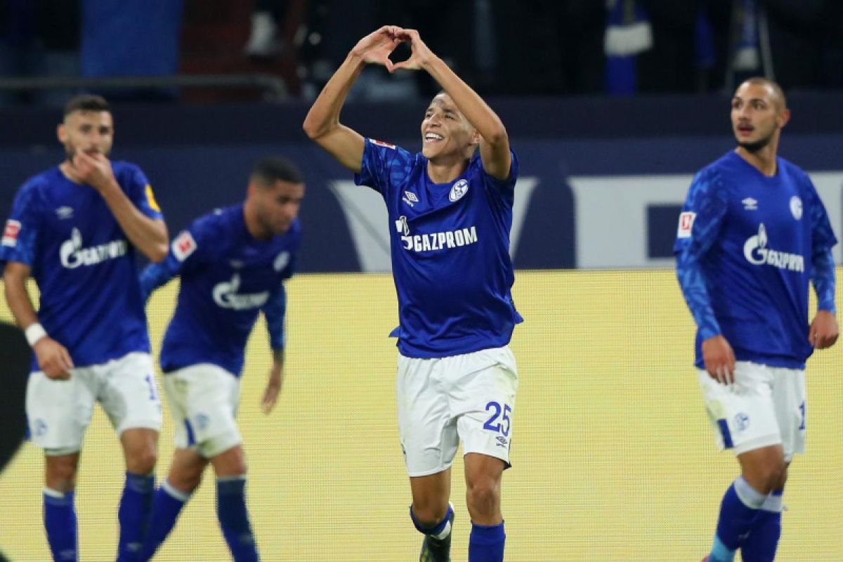 Schalke 04 menang atas FSV Mainz berkat gol menit akhir Amine Harit