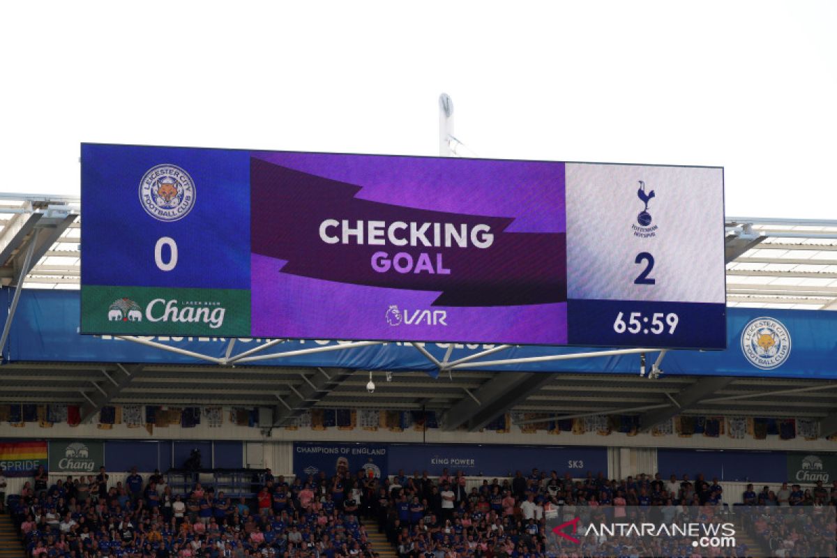 Dua gol Tottenham dianulir, hingga telan kekalahan dari Leicester 1-2