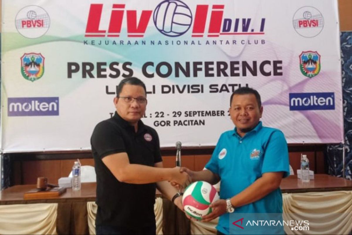 25 klub bola voli bersaing di Livoli Divisi 1 2019 Pacitan