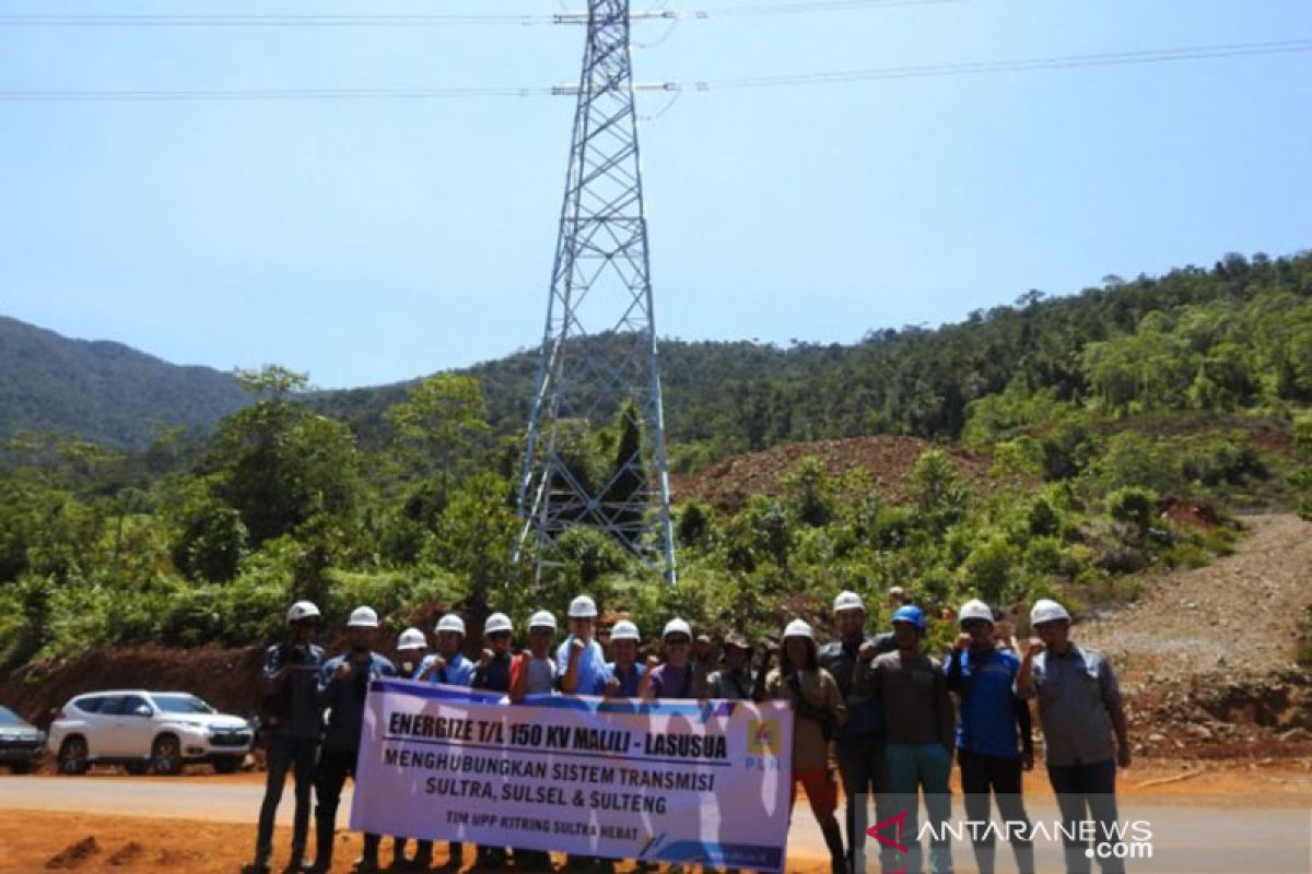 PLN berhasil sambung sistem kelistrikan Sulsel dan Sultra