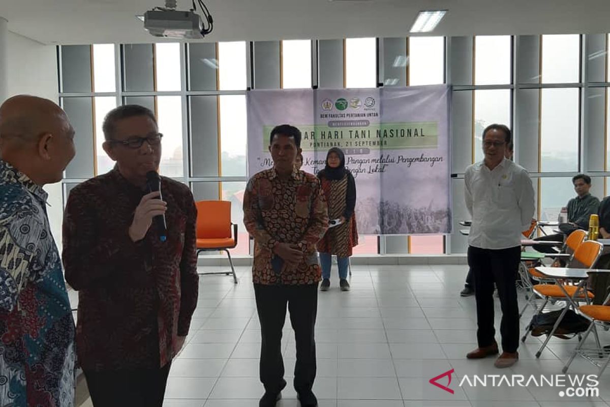 Sutarmidji ajak mahasiswa menanam tanaman pangan bernilai ekonomis