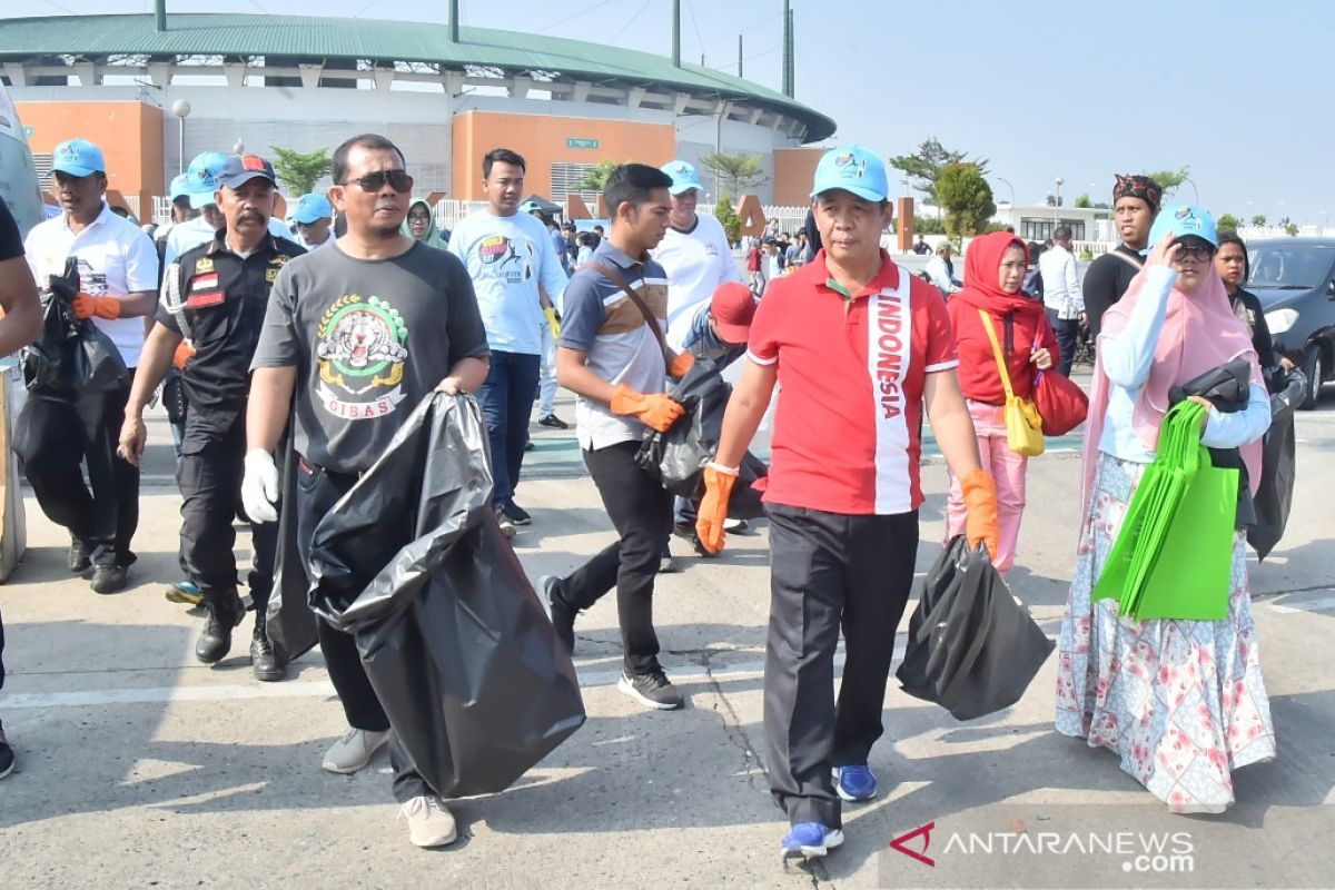 World Cleanup Day, warga Bogor lakukan aksi pungut sampah