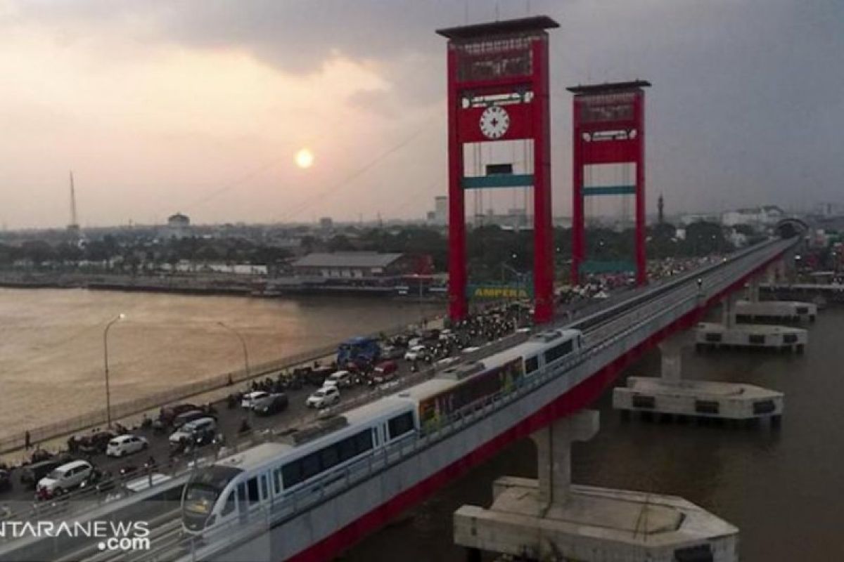 Dishub Sumsel siapkan  jalur LRT terintegrasi angkutan sungai