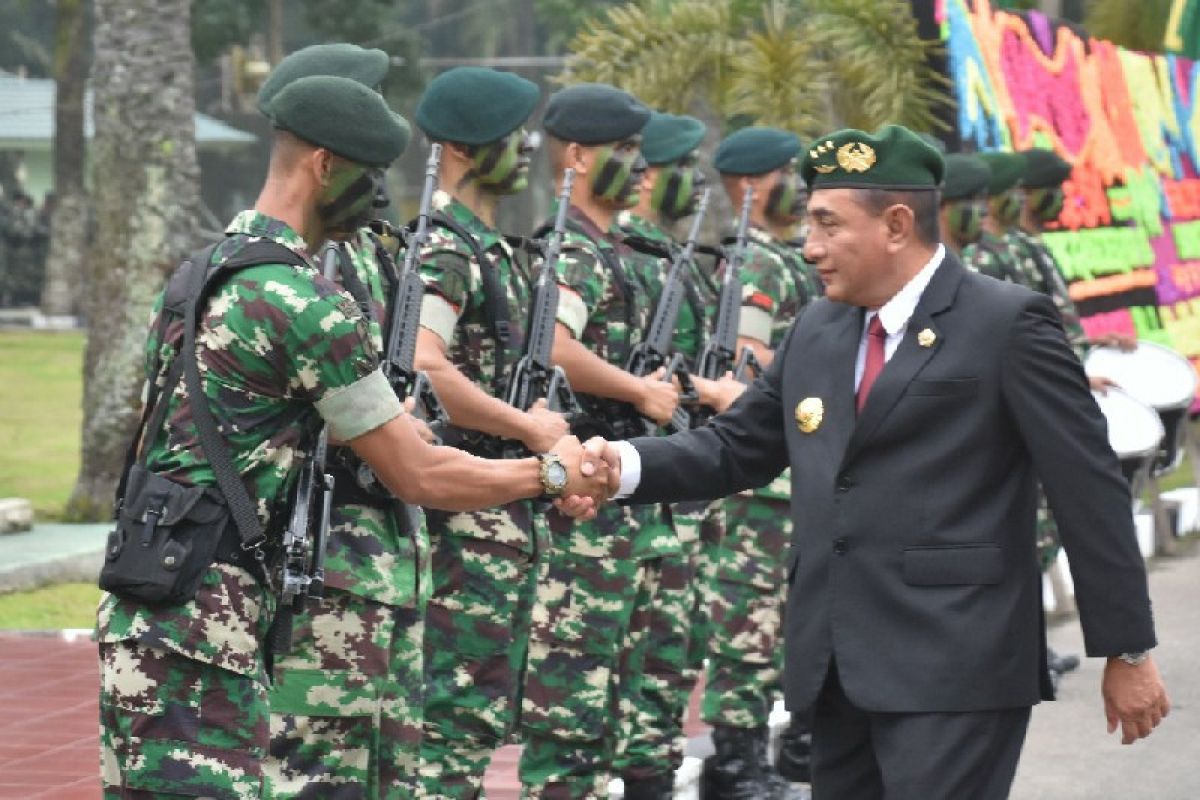 Gubernur Sumut sebut sangat berkesan semasa berada di Linud 100/PS