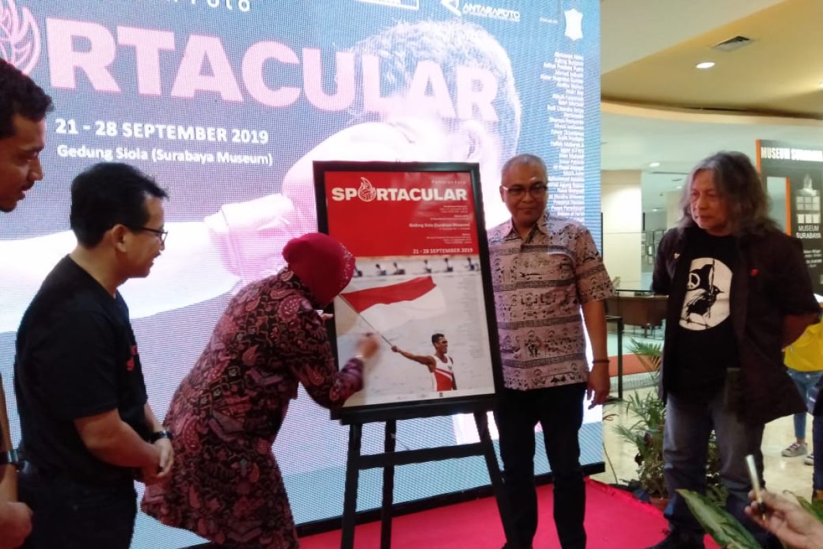 68 karya fotografi Antara dipamerkan pada pameran  "Sportacular"