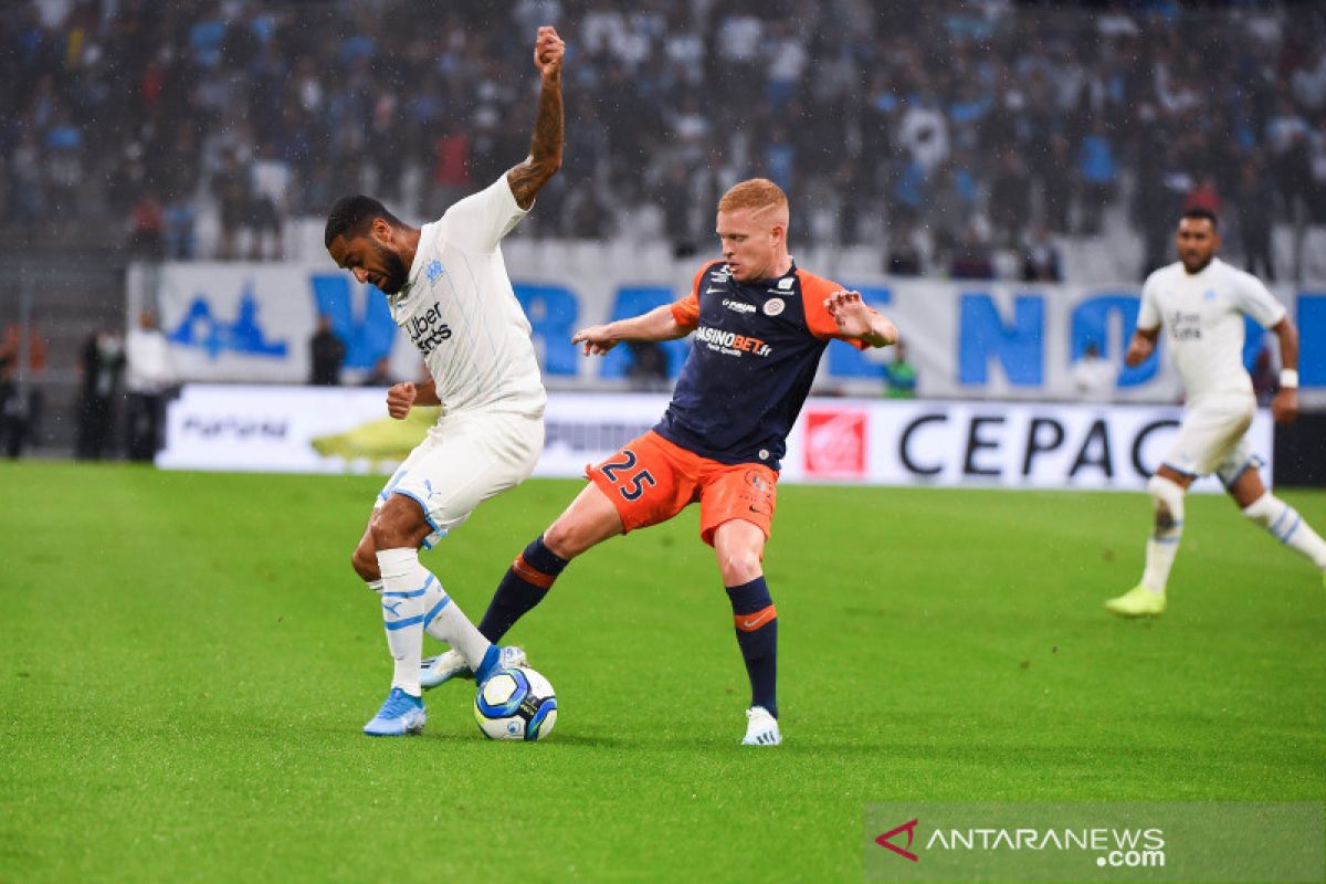 Tiga kartu merah warnai terhentinya kemenangan Marseille