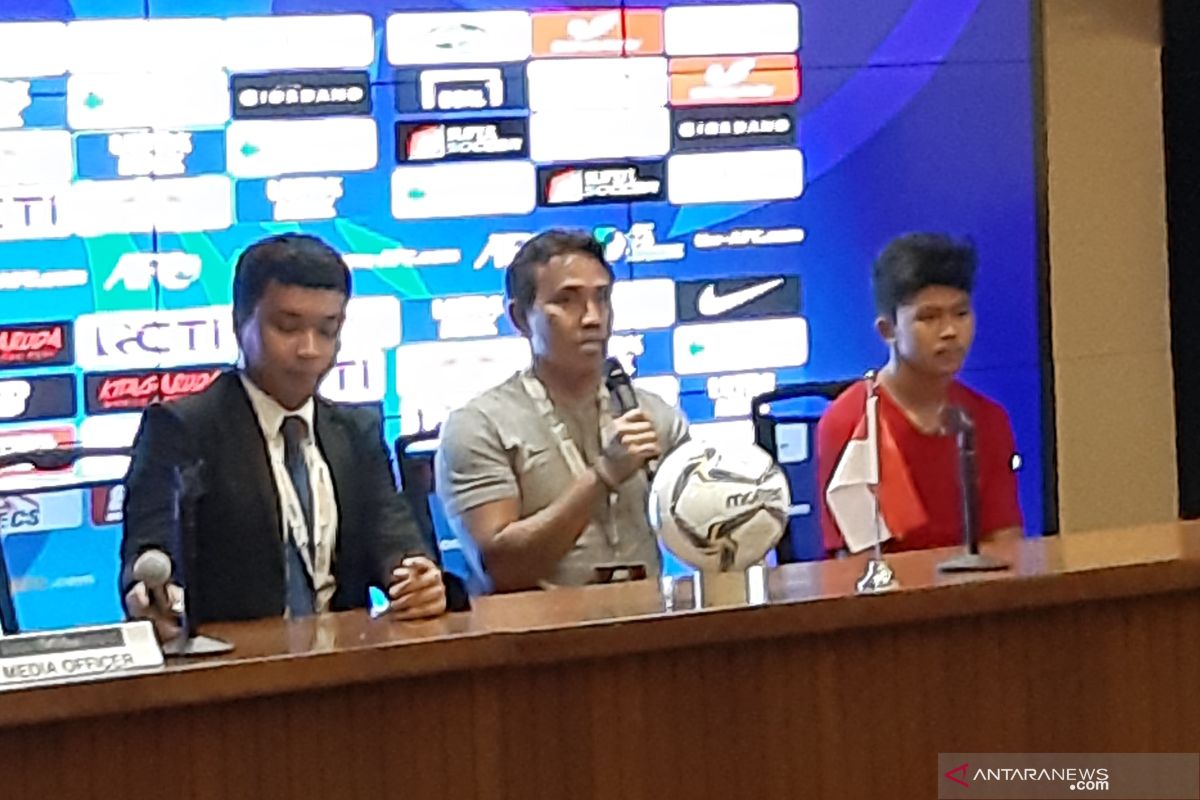 Pelatih U-16 Indonesia  sesalkan peluang terbuang kontra China