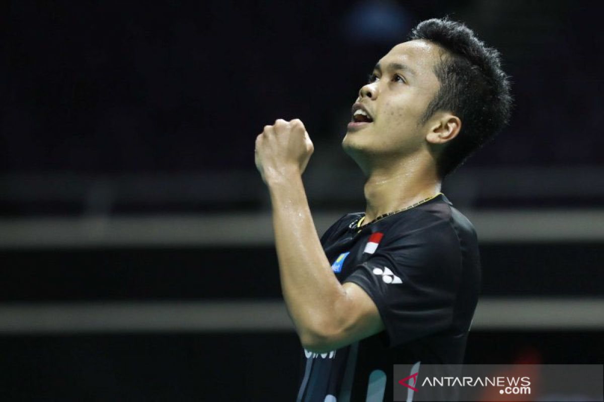 Anthony Ginting kalahkan Jojo di semifinal Hong Kong Open