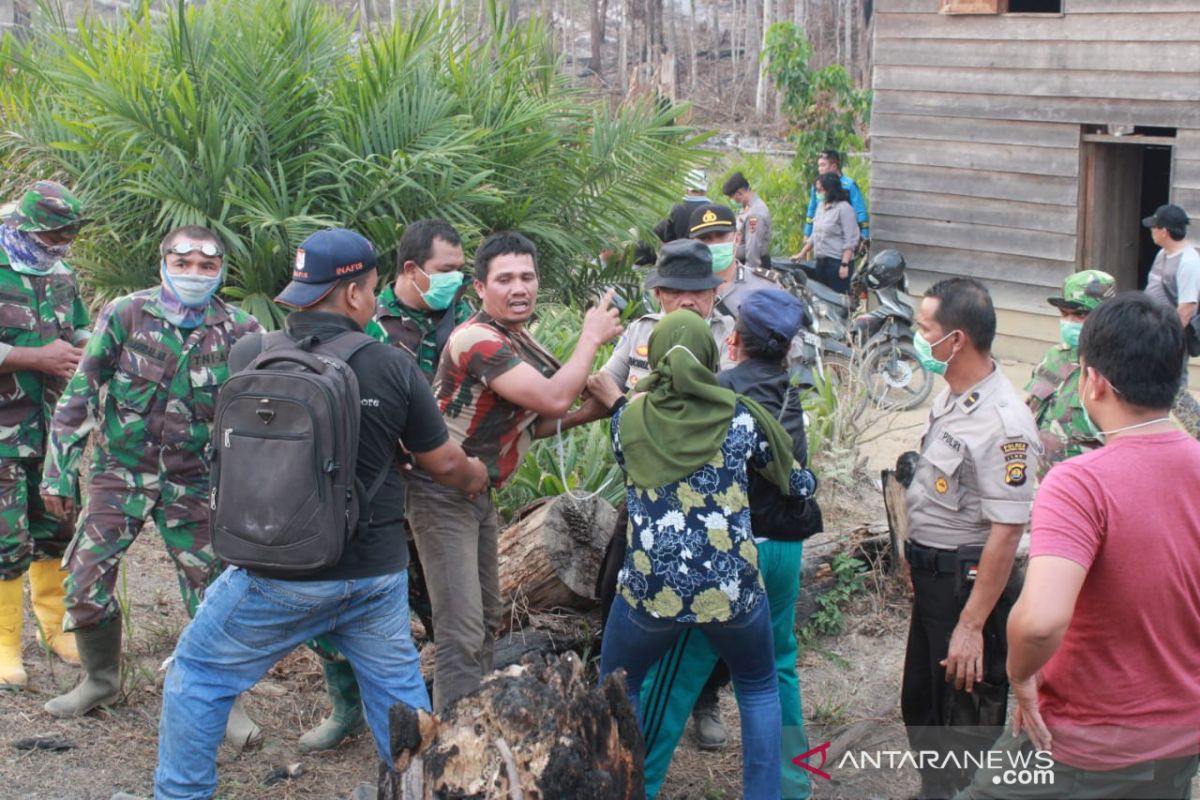 Polisi Batanghari tangkap 22 terduga pelaku pembakaran hutan