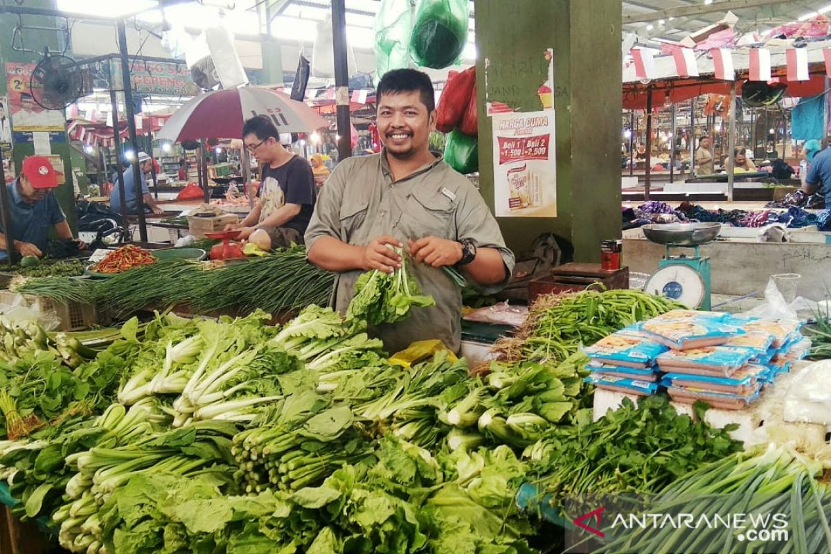 Harga sawi di Kota Pontianak mulai naik