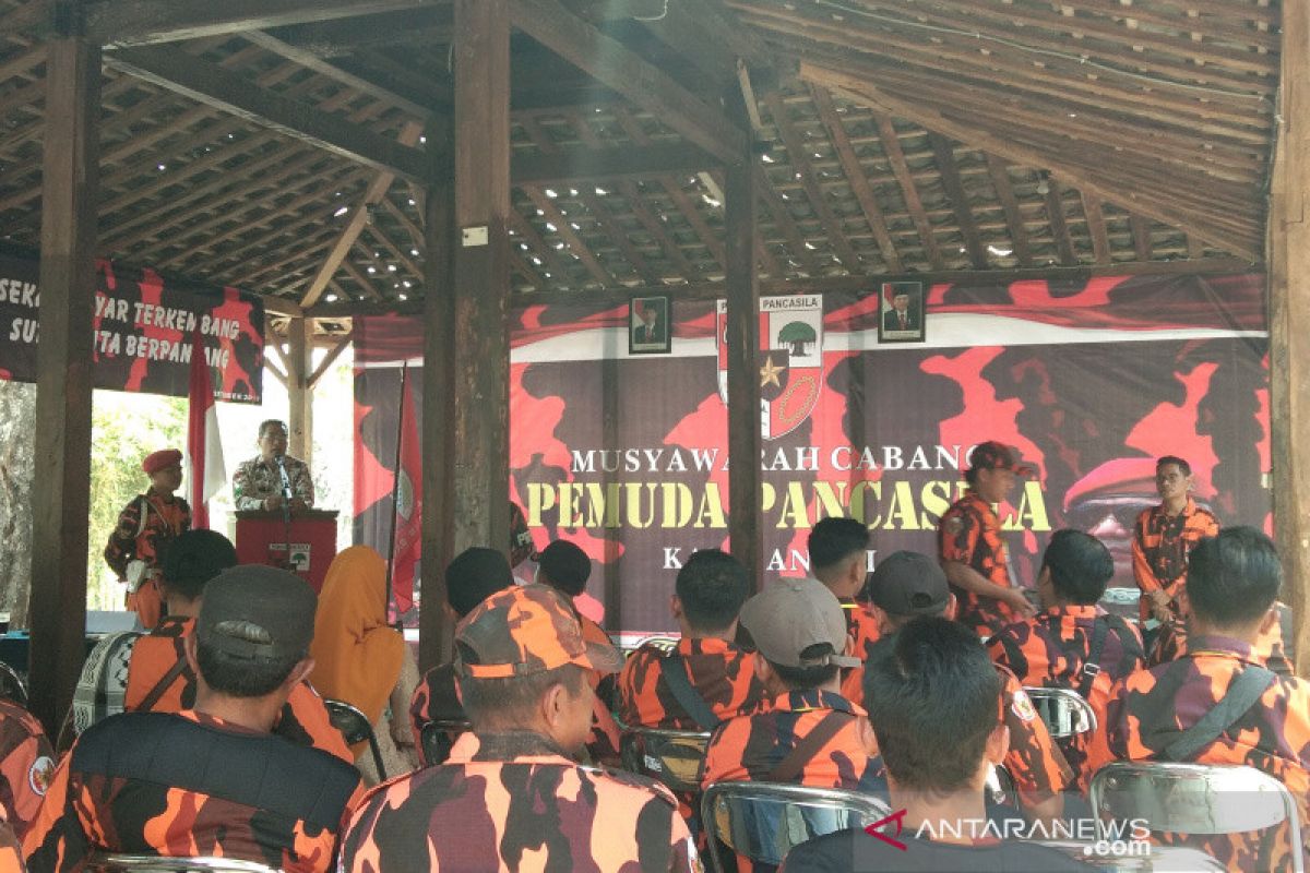 Wabup Bantul sebut pemuda tangguh diperlukan untuk bela Pancasila