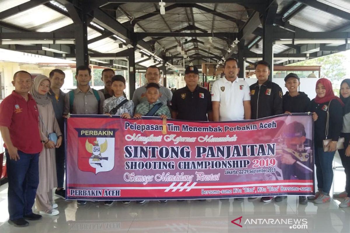 Atlet menembak Aceh ikut Piala Sintong Panjaitan di Jakarta