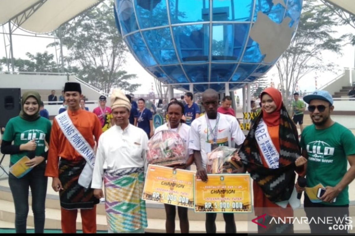 1000 peserta ikuti Khatulistiwa Run di Pontianak