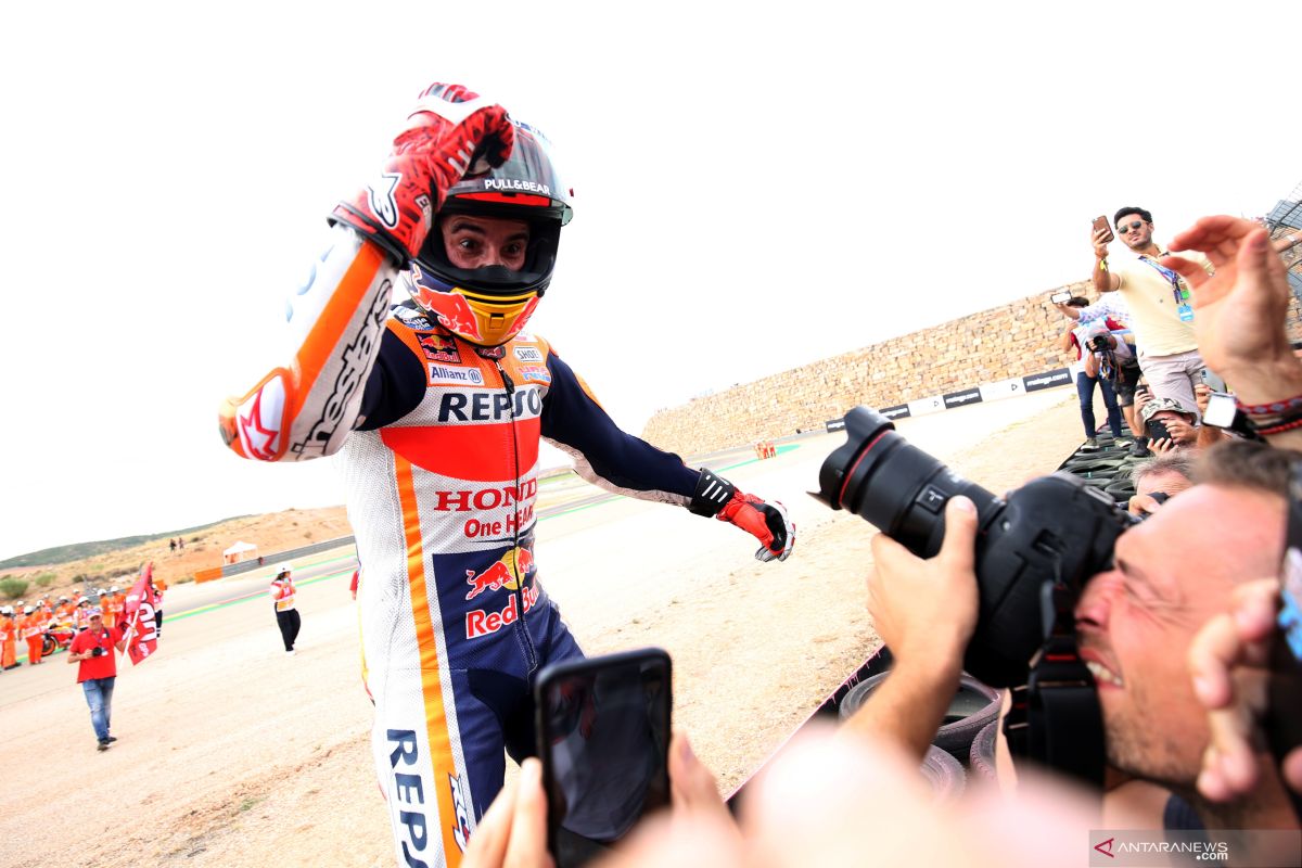 Moto GP, Marquez berpeluang kunci gelar keenam di Thailand