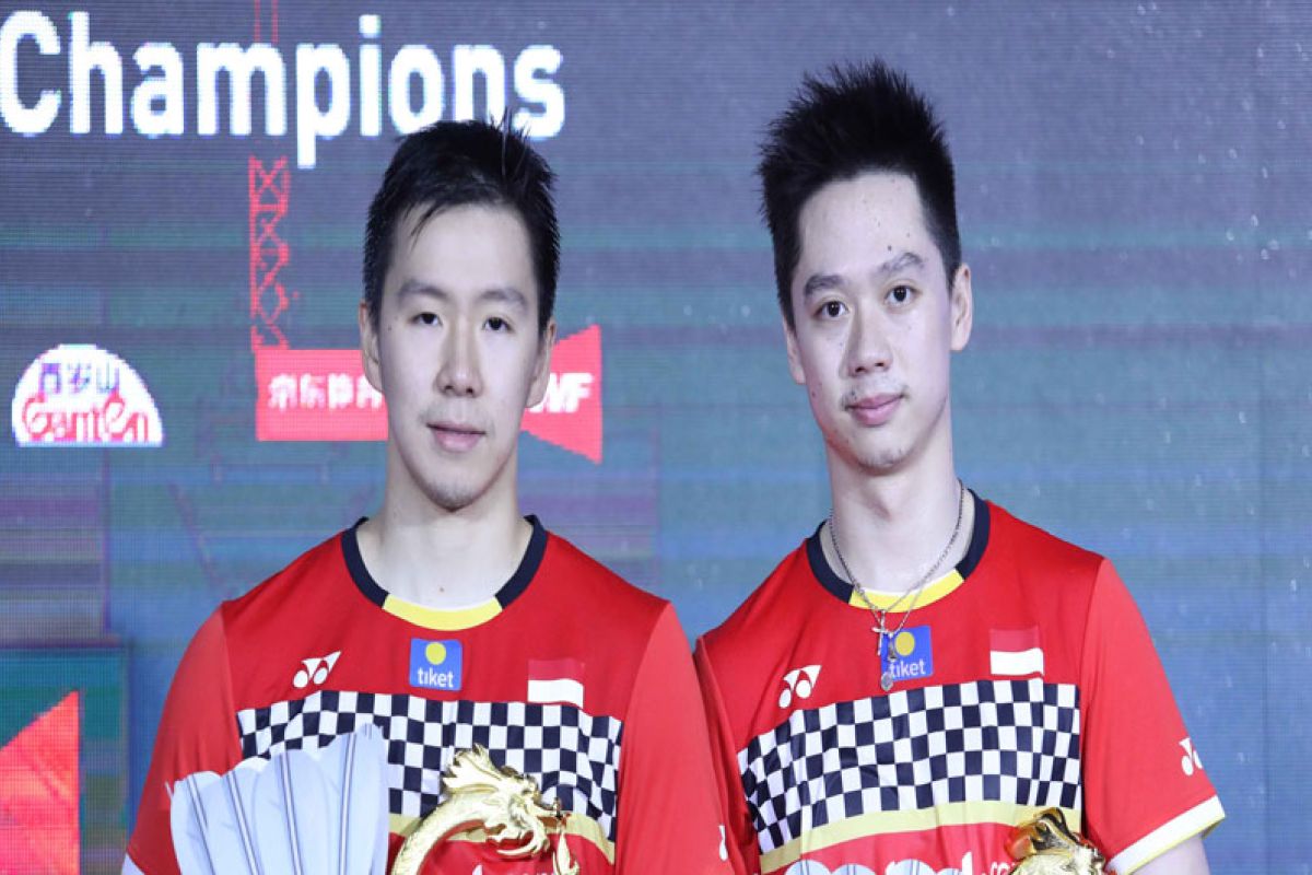 Marcus/Kevin ciptakan All Indonesian Final Jerman Open 202