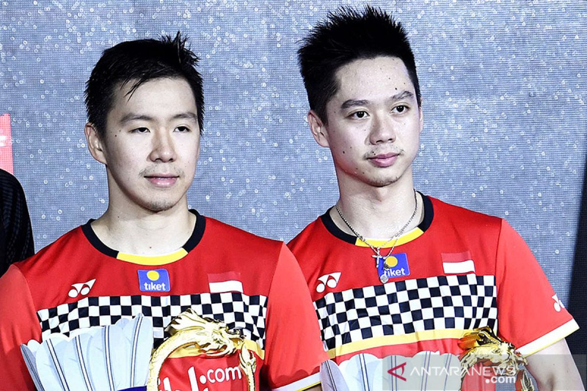 Ringkasan final China Open, Marcus/Kevin raih gelar juara ganda putra