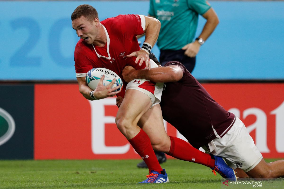 Wales tundukkan Georgia 43-14 di Piala Dunia Rugby