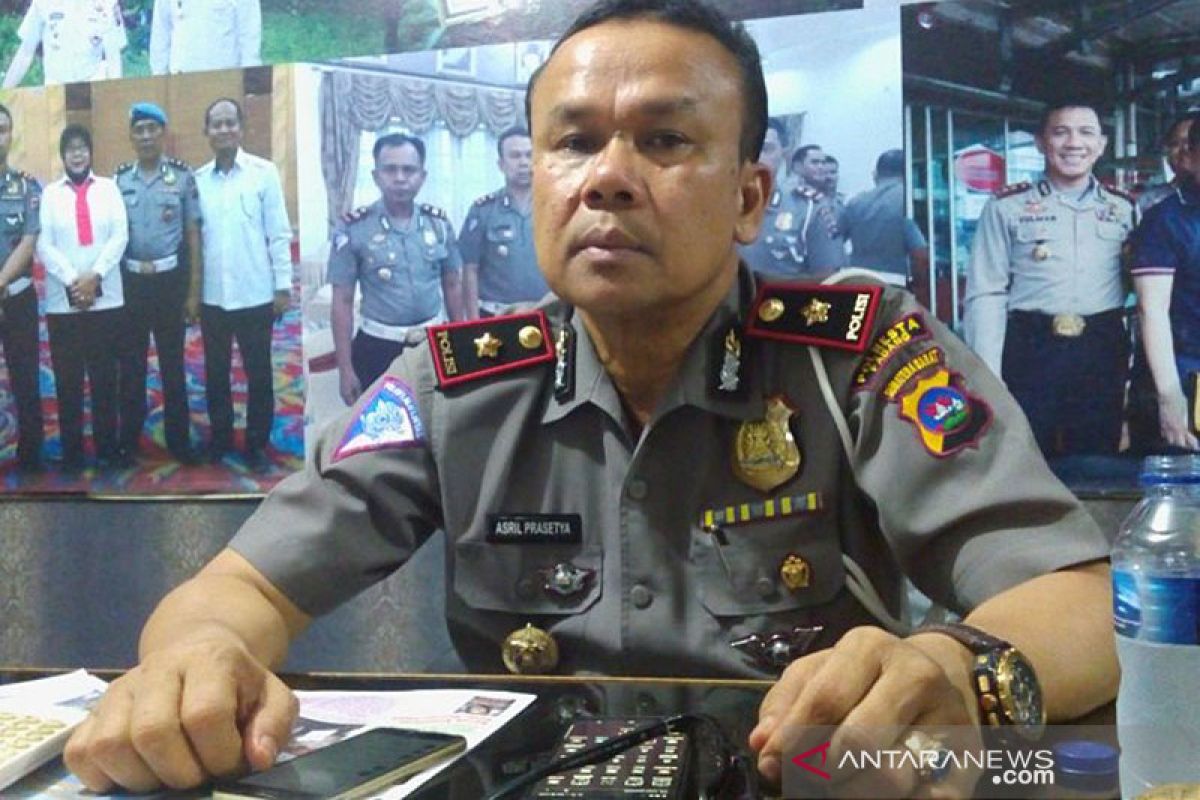 Polisi: Laju kendaraan 30 kilometer/jam saat kabut asap