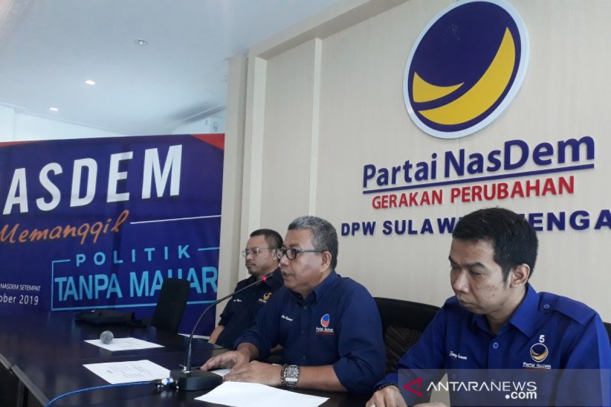 NasDem tidak buka pendaftaran Bacagub Sulteng pilkada 2020