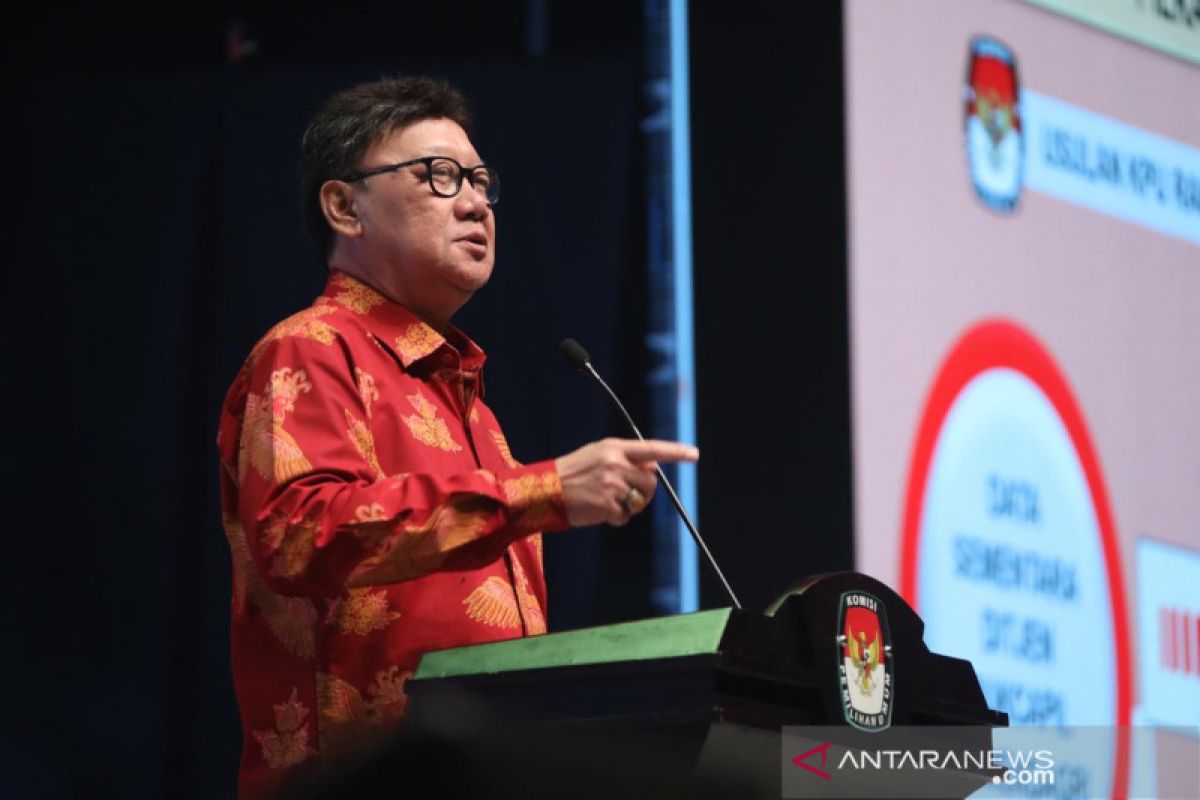 Menteri dalam negeri koordinasi KPU tunda SK Pemilihan Pimpinan DPRD