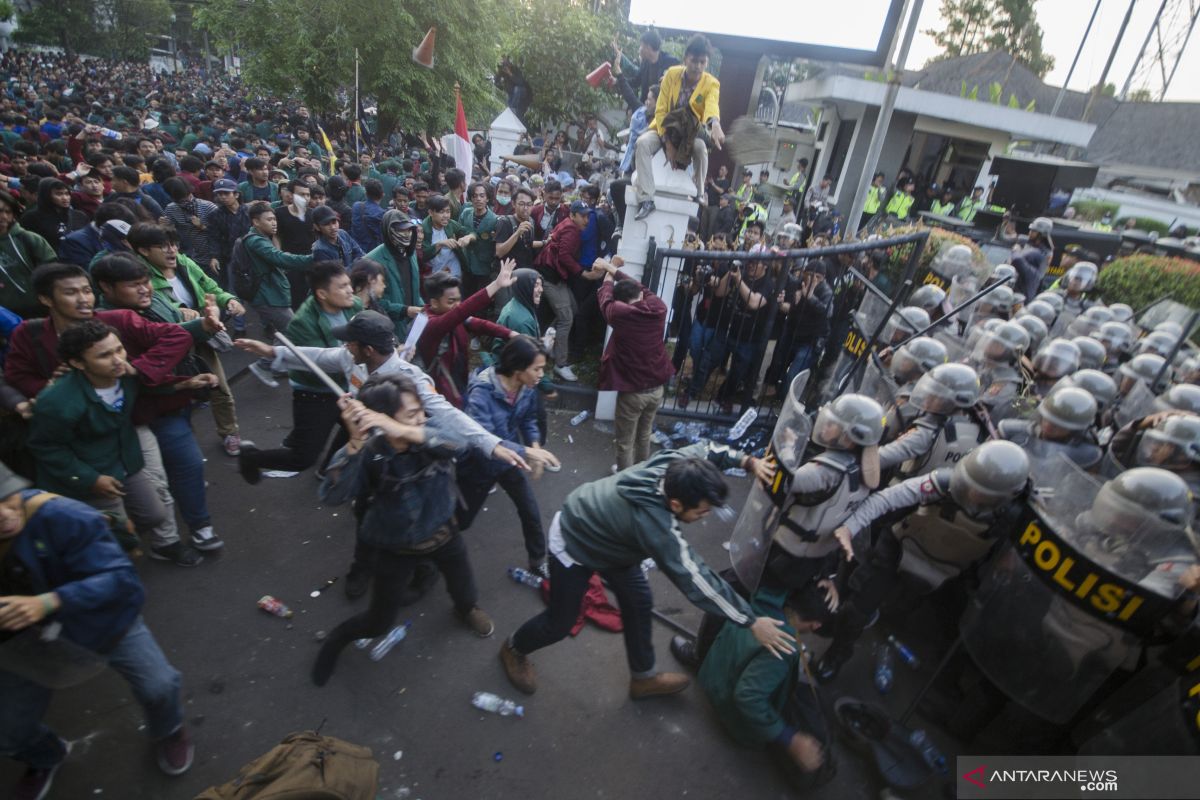Tidak ada mahasiswa ditangkap pasca kericuhan di Bandung