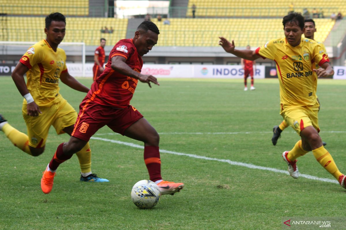 Liga 1 -- Bhayangkara bawa pulang satu poin dari kandang Persela