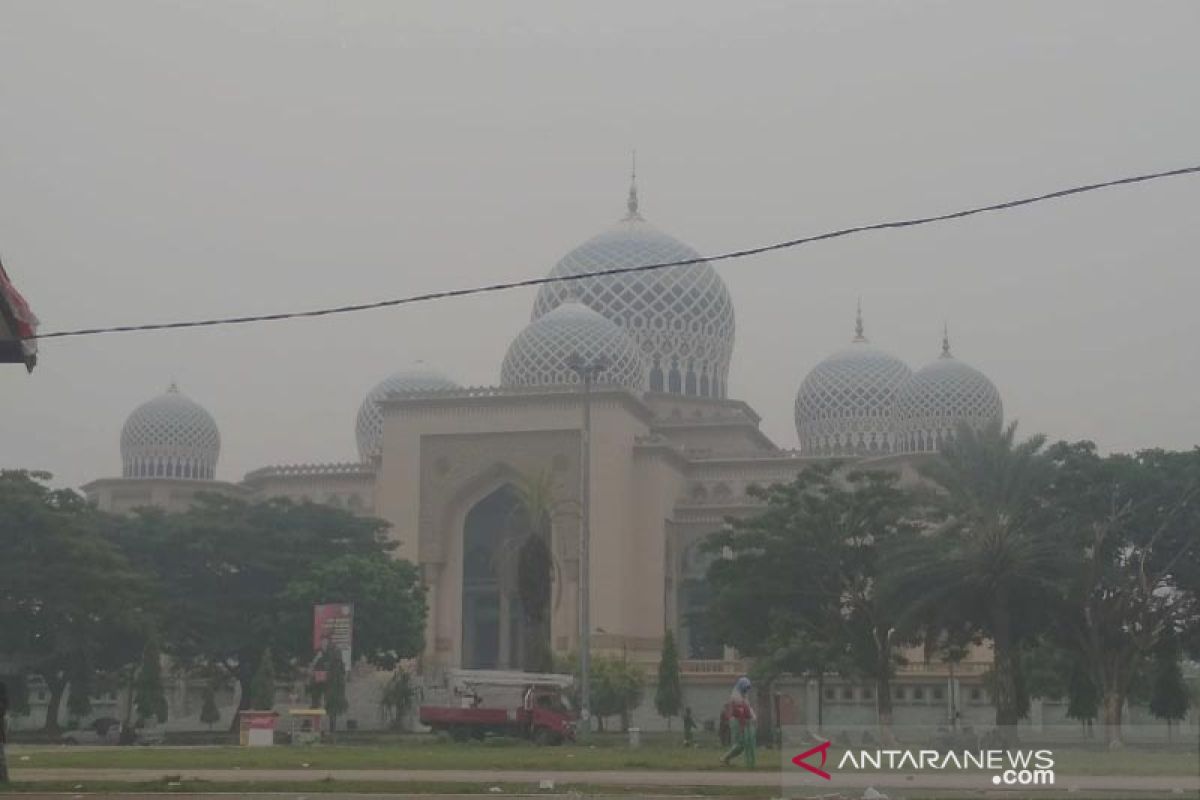 Asap kiriman mulai kepung kota Lhokseumawe