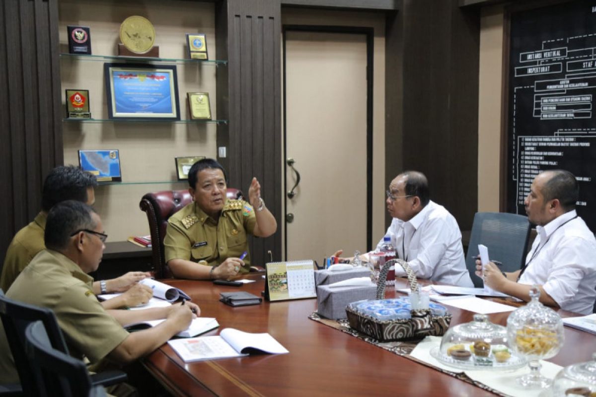 Gubernur Lampung minta jalan penghubung JTTS gunakan konsep estetika dan ekologis