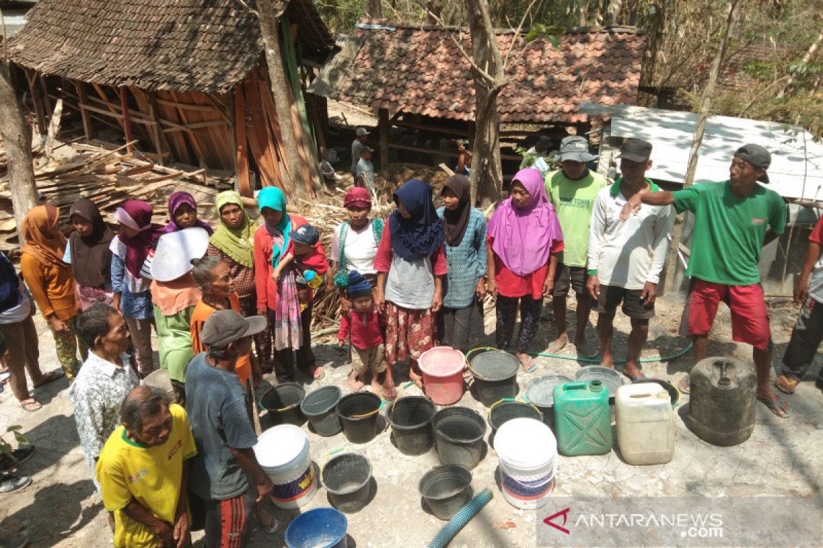 BPBD Bantul masih salurkan bantuan air ke wilayah kekeringan