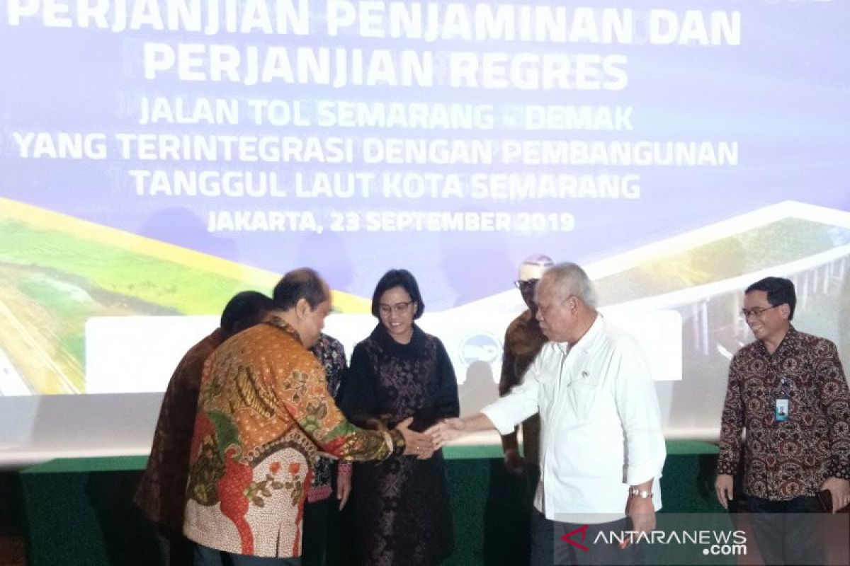 Pemerintah jamin pembangunan tol Semarang-Demak