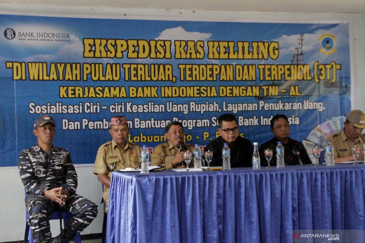 Kegiatan ekspedisi kas keliling BI-TNI AL mendapat apresiasi dari Manggarai Barat