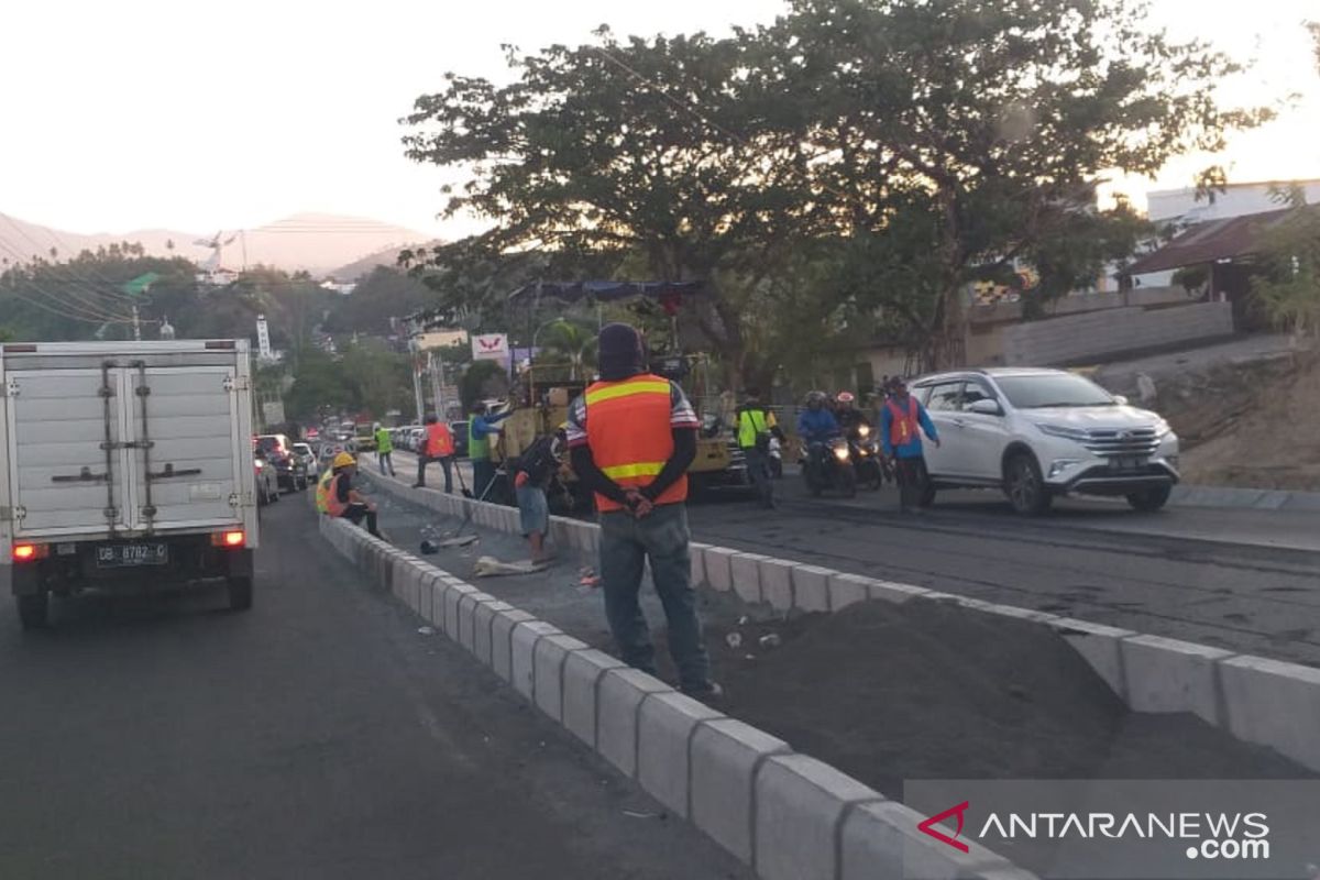 Penambahan lajur "Manado Outer Ring Road" I menyerap Rp9,03 miliar