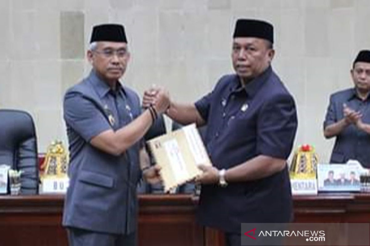 Bupati serahkan Raperda APBD Perubahan 2019 ke DPRD Lutim