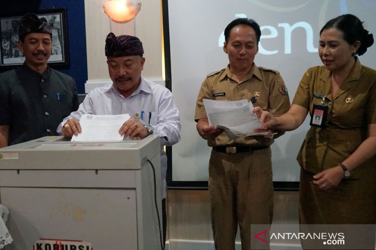 Ribuan arsip dimusnahkan Dinas Perpustakaan dan Kearsipan Denpasar