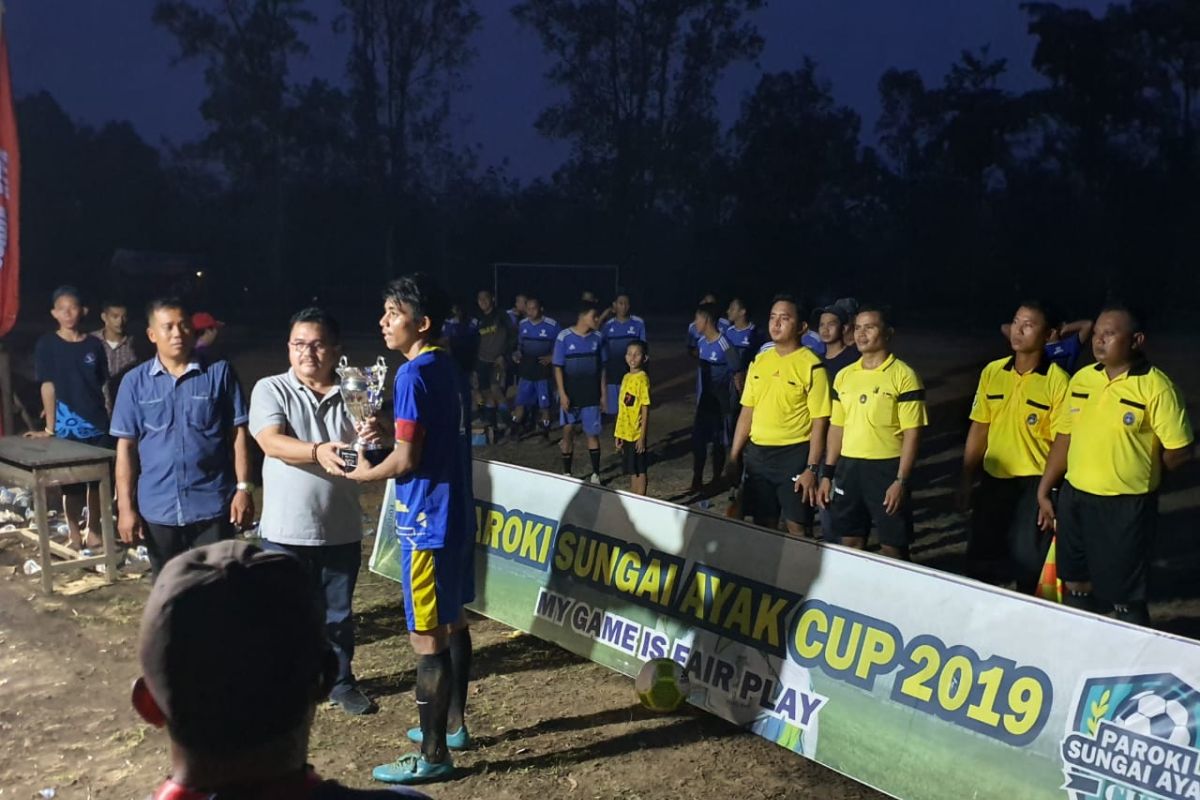 DPP A Juara Paroki Cup di Sungai Ayak