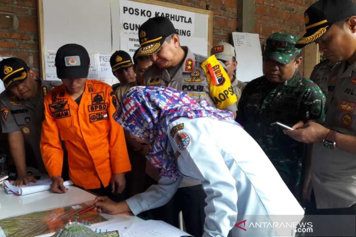 Kapolda Jateng pantau penanganan Karhutla Gunung Sumbing