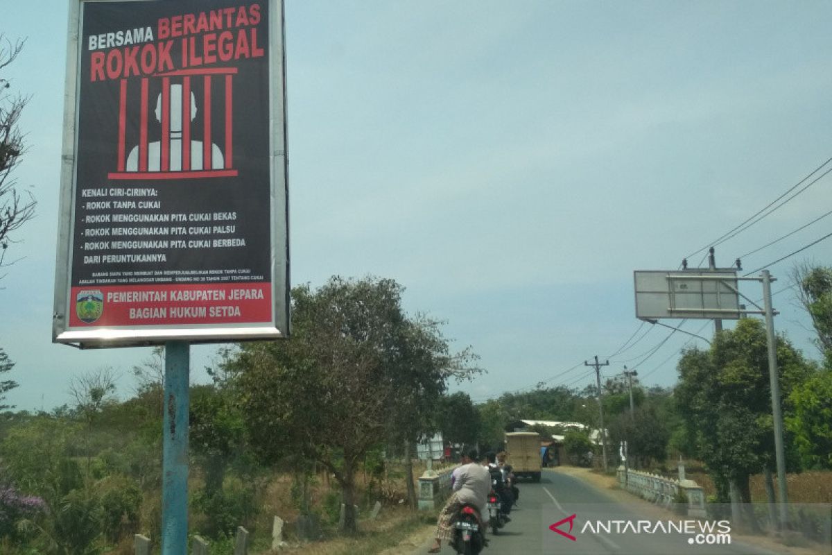 84,21 persen pelanggaran cukai rokok berasal dari Kabupaten Jepara