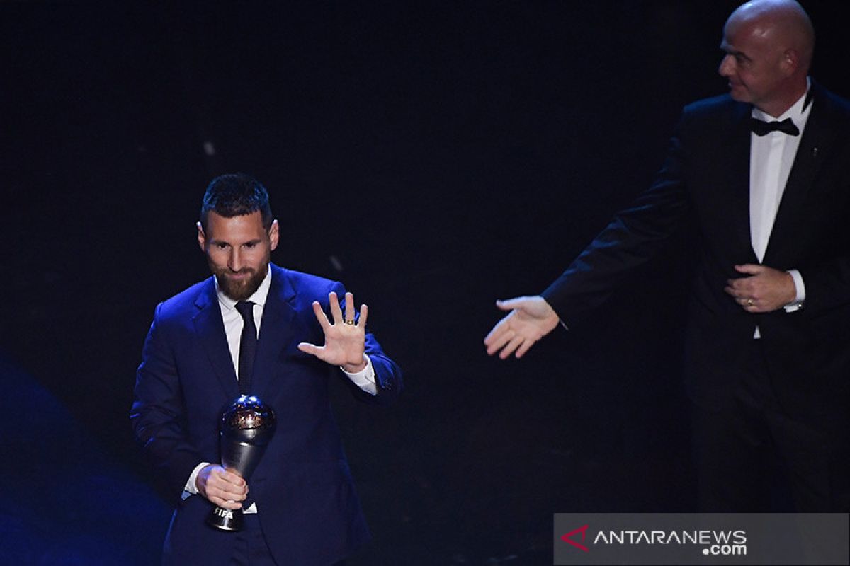 Messi cetak rekor usai jadi pemain terbaik dunia 2019