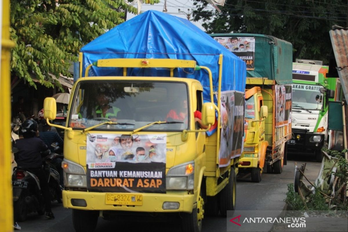 ACT Salurkan Bantuan Logistik Korban Kabut Asap