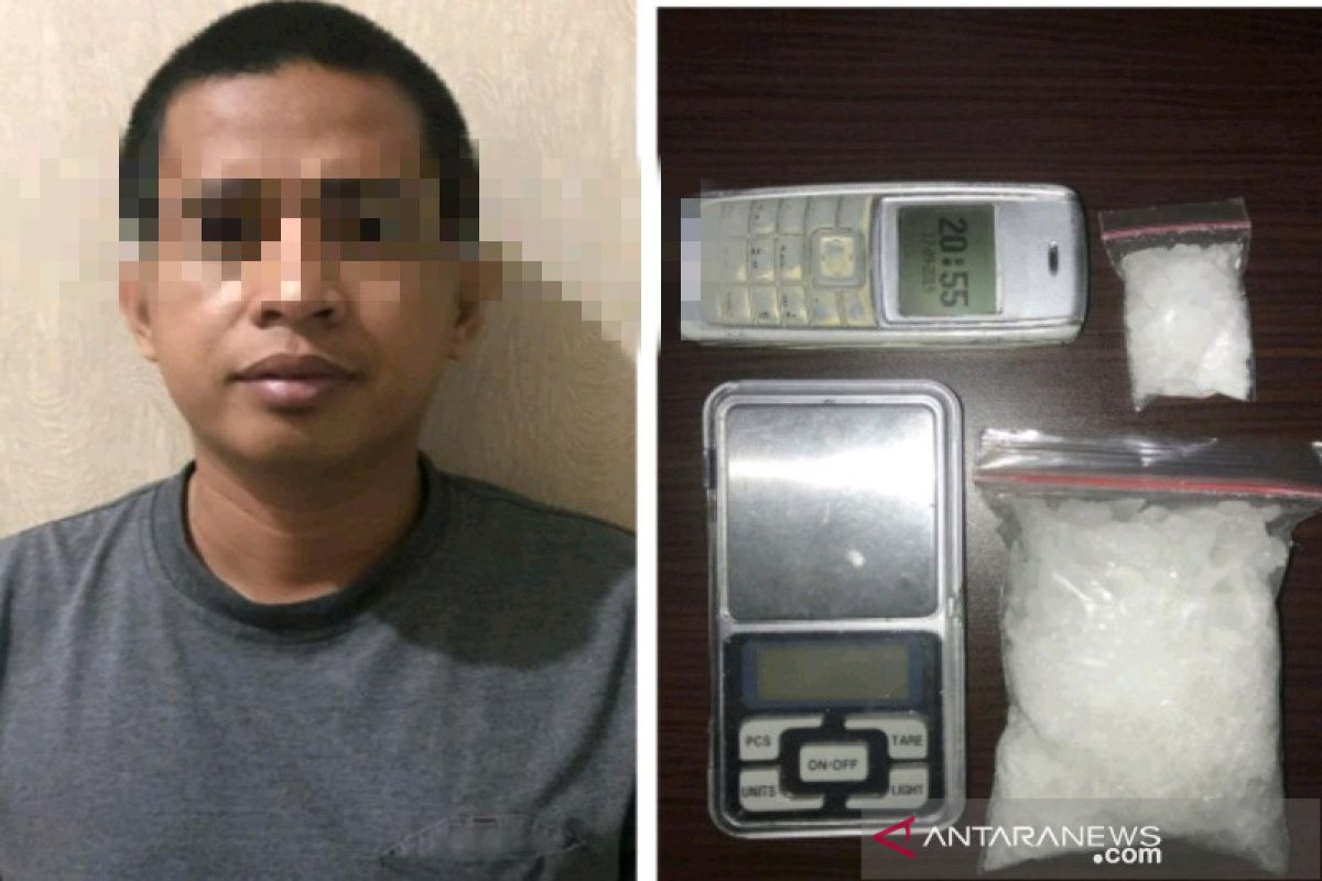 Polisi gagalkan peredaran 106,03 gram sabu-sabu, satu pengedar diamankan