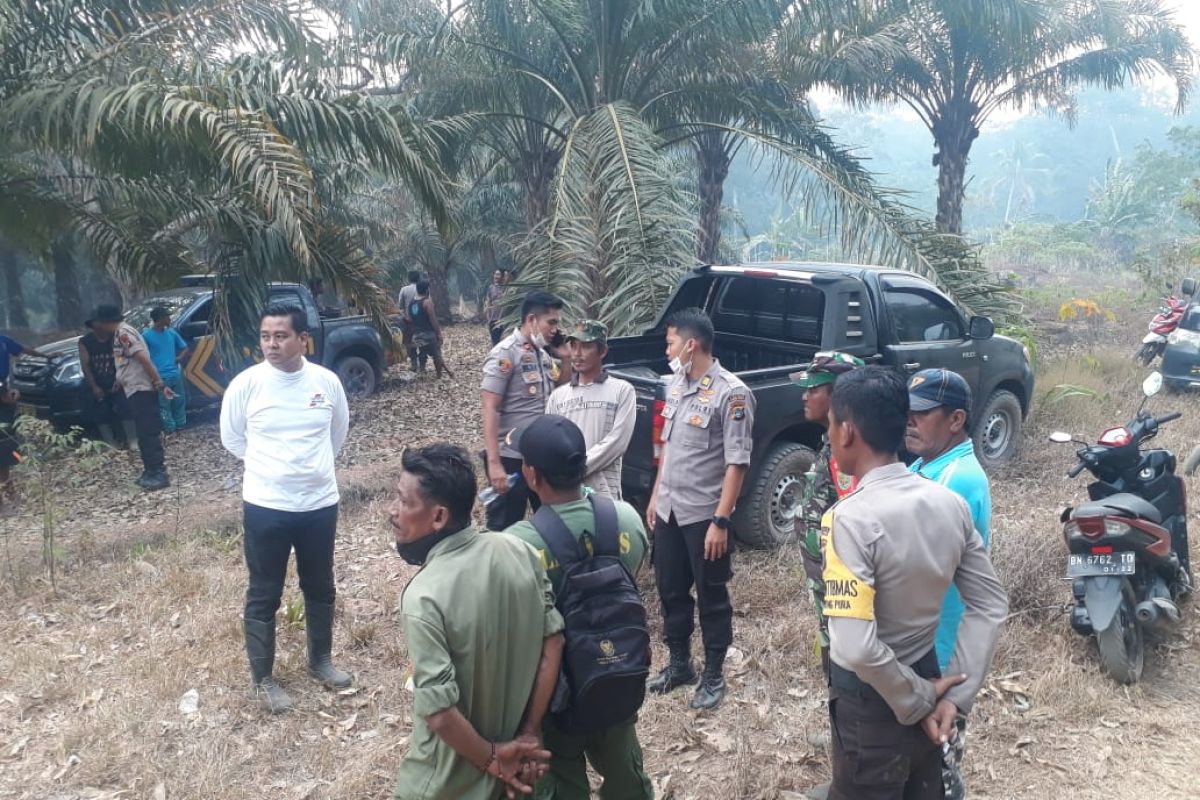 Polisi selidiki terbakarnya Hutan Lindung Tanjung Pura Bangka Tengah