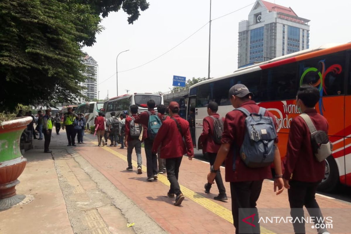 Demo mahasiswa, Kampus Trisakti jadi titik kumpul "long march" ke DPR