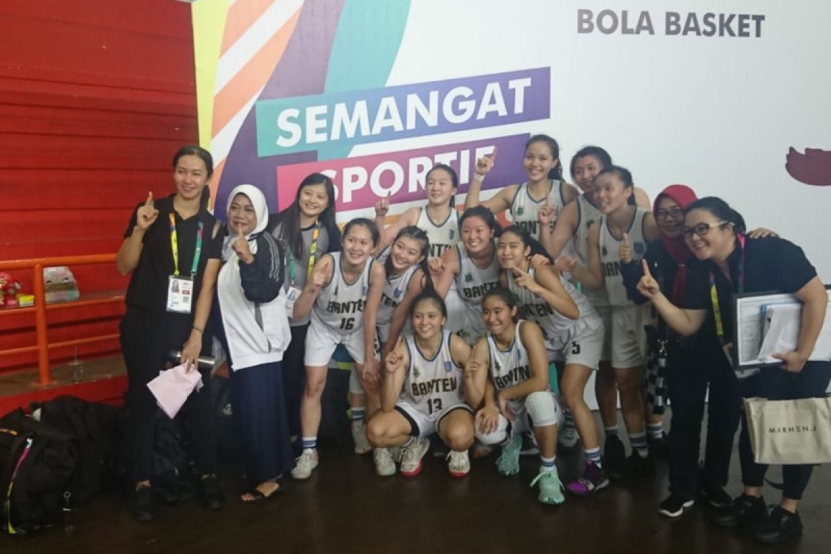 Banten juarai basket putri usai tekuk Jakarta 55-51
