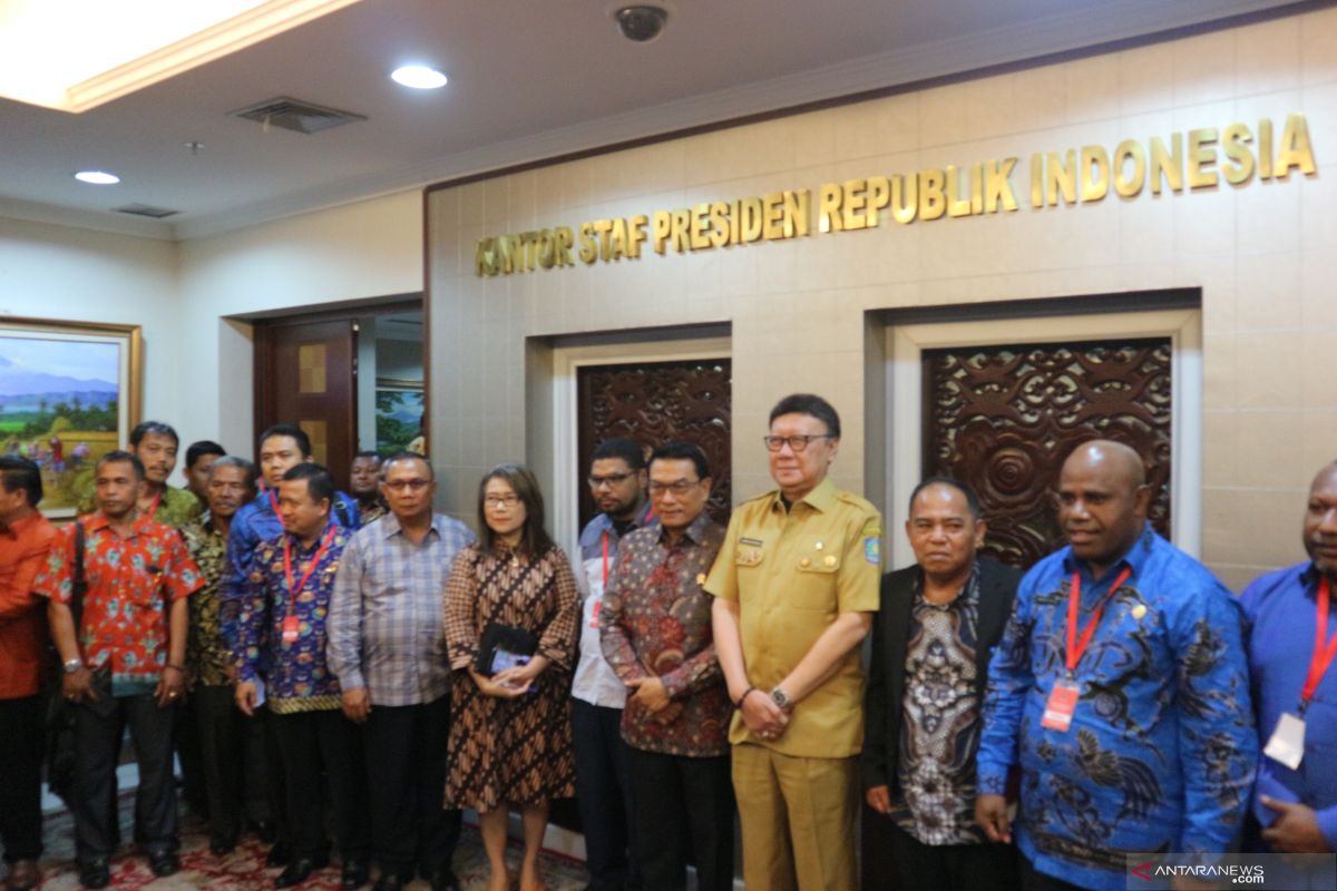 DPRD Papua-Papua Barat sampaikan delapan permintaan ke Presiden Jokowi