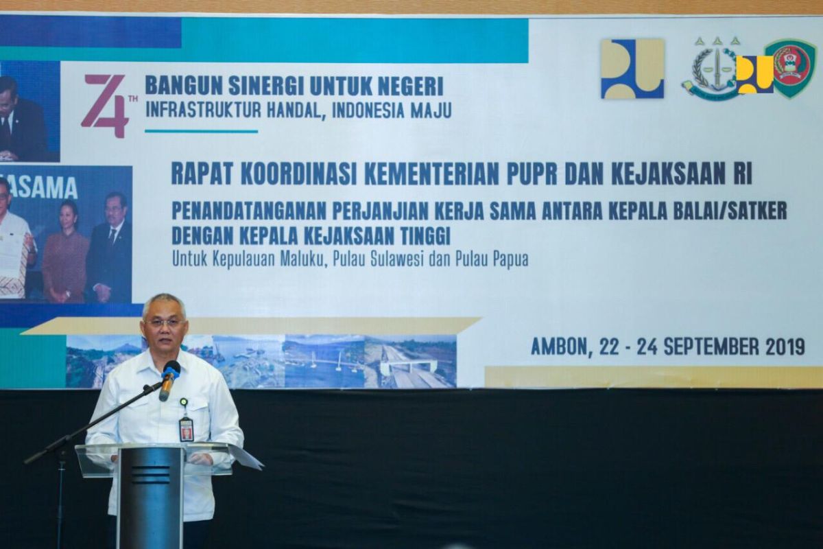 Kementerian PUPR berkomitmen bangun infrastruktur secara transparan