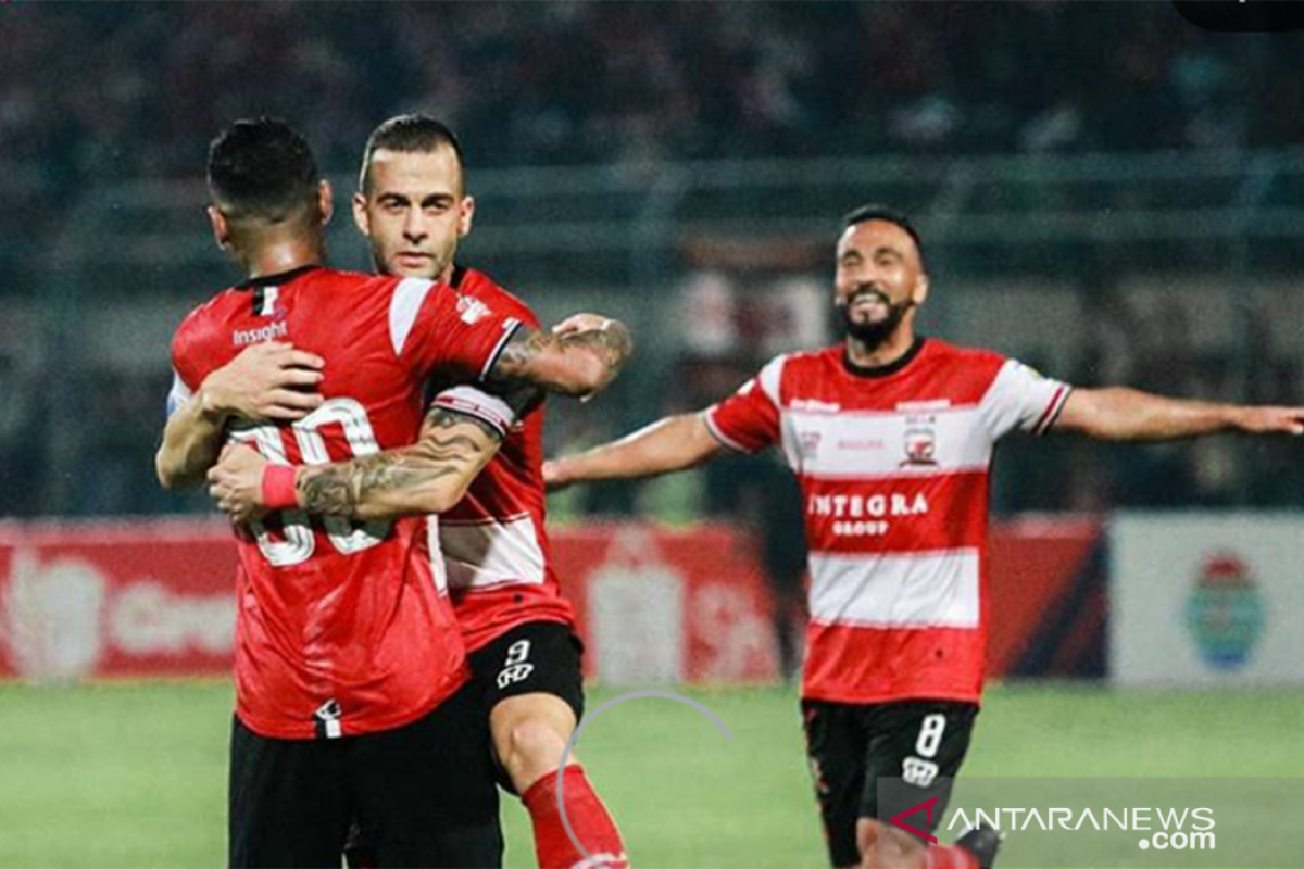 Hasil Liga 1: Madura United raih kemenangan di markas Semen Padang