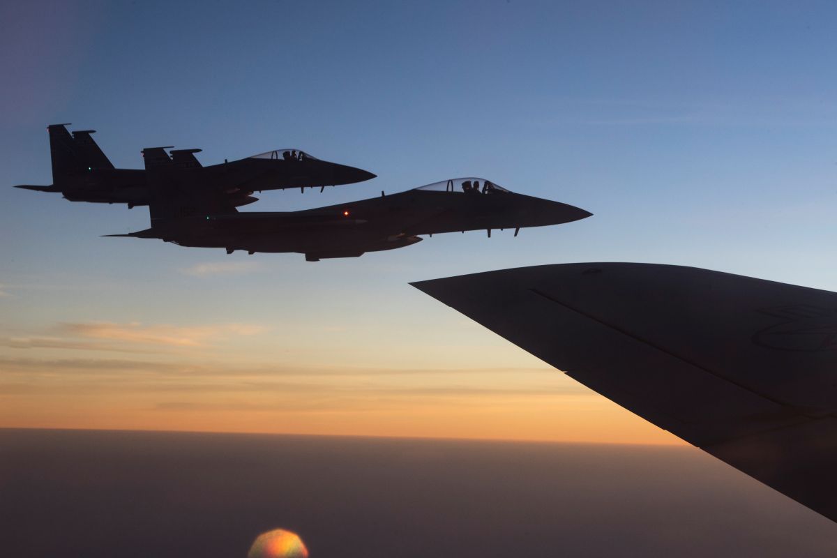 Empat pesawat tempur F-16 diterbangkan ke Natuna